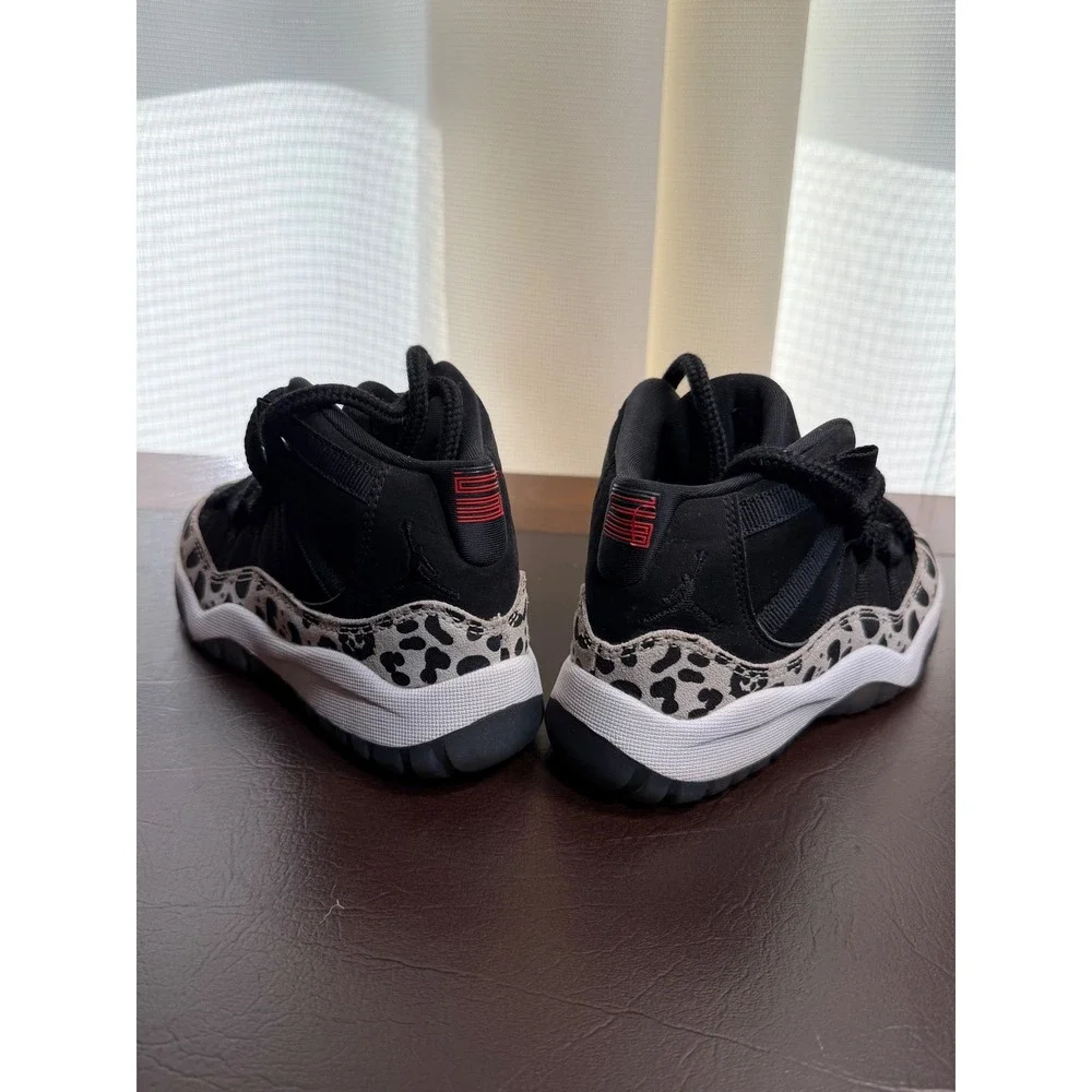 Jordan 11 Retro Animal Instinct Black White Kids AR0715-010